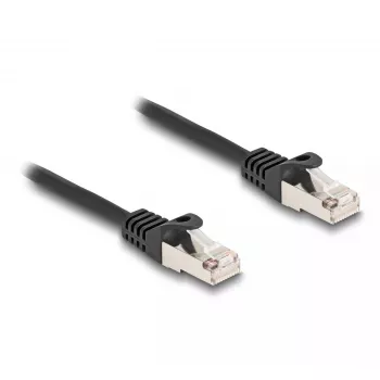 Cable DeLOCK RJ50 conector macho a conector macho S/FTP 1 m negro