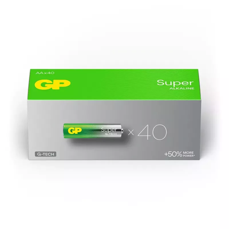 Pila desechable GP Batteries 03015AETA-B40 AA alcalina