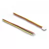Cable de conexión DeLOCK para módulos de cámara de 3 pines V8 10 cm negro rojo amarillo