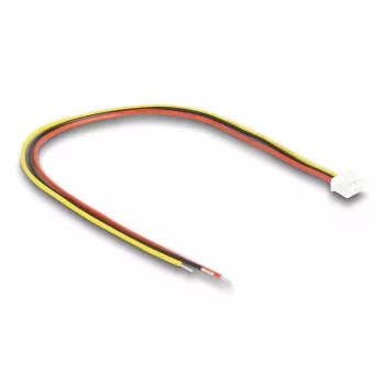 Cable de conexión DeLOCK para módulos de cámara de 3 pines V8 10 cm negro rojo amarillo