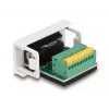 DeLOCK Easy 45 módulo D-Sub 9 polos conector macho a regleta de bornes 22,5 x 45 mm