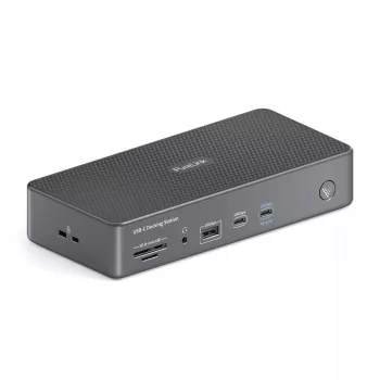 Dock para portátil PureLink VL-D200 con cable gris USB Power Delivery HDMI 2.0