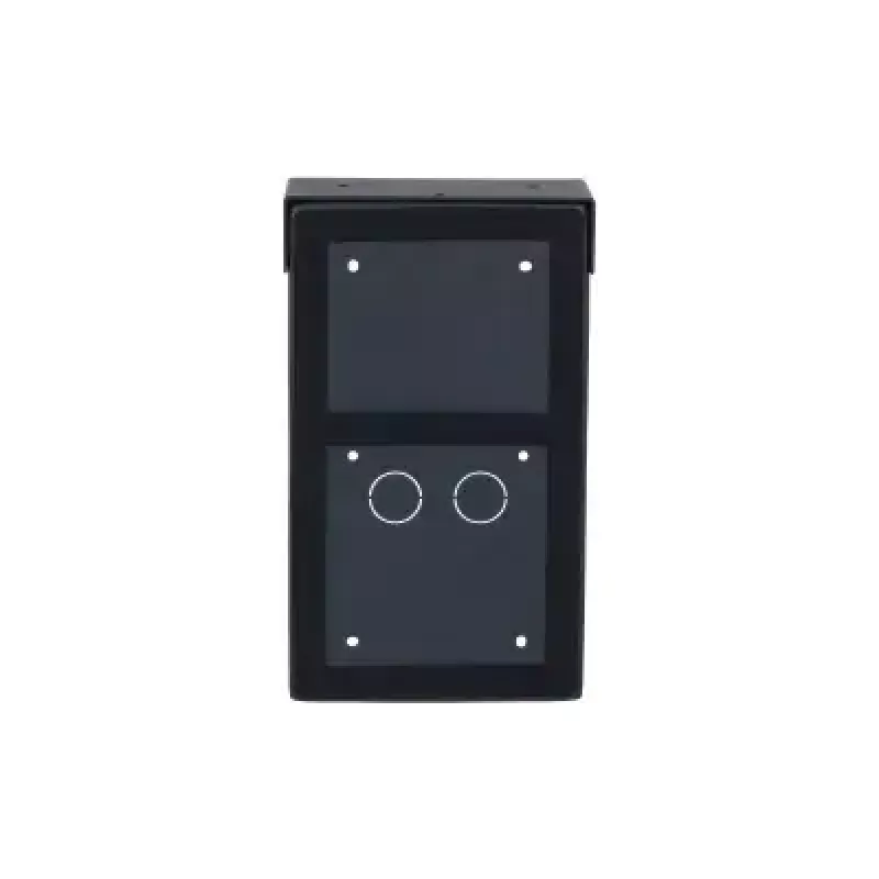 Dahua VTM26R2 visera de lluvia de superficie para 2 módulos, resistente a la intemperie, negra
