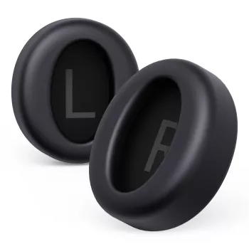 Almohadillas (1 par) para Yealink BH76 Plus – Negro