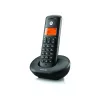 Teléfono inalámbrico DECT MOTOROLA E201 — auricular inalámbrico con manos libres, hasta 50 registros