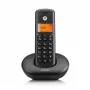 Teléfono inalámbrico DECT MOTOROLA E201 — auricular inalámbrico con manos libres, hasta 50 registros