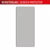 Protector de pantalla con privacidad Displex (10H) para Samsung Galaxy S25 Ultra, marco de montaje Eco, filtro de privacidad