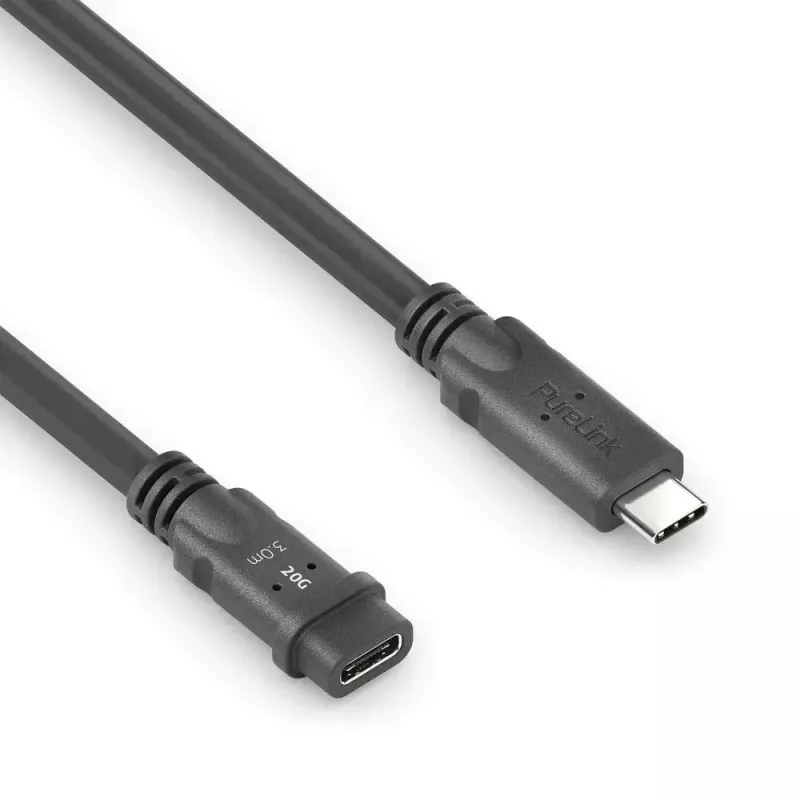 Cable USB PureLink PI6630-030 USB4 Gen 2x2 3 m USB C Negro