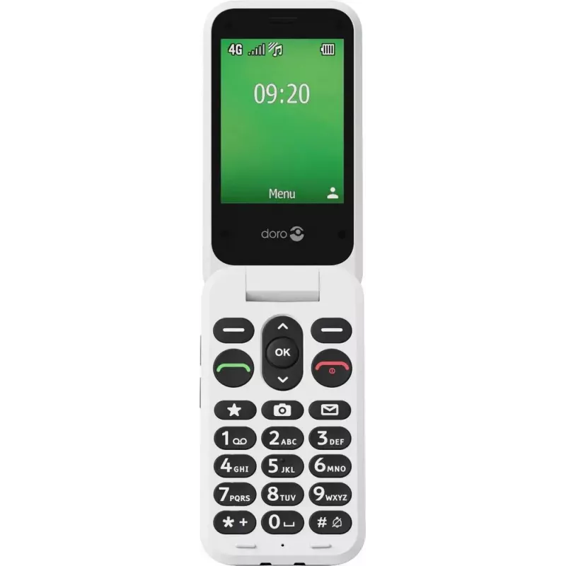 Teléfono básico Doro Leva E22 2.8 pulgadas 0,3 MP Negro Blanco
