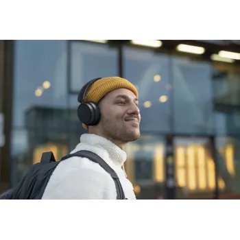 Auriculares Philips TAH5209BK/97 (serie 5000) — Over-ear inalámbricos Bluetooth, 20–20000 Hz, 10 m de alcance, 223 g, negros
