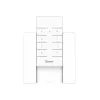 Base de montaje en pared Sonoff RM433 RM433R2-BASE para fijar el mando a distancia