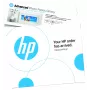 HP 49V51A Advanced papel fotográfico brillante, 4 x 12 pulgadas (102 x 305 mm), 250 g/m², 65 lb, 10,5 mil, 10 hojas