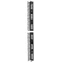 APC AR7580A organizador vertical de cables para NetShelter SX 42U, 750 mm de ancho, negro, paquete de 2 uds.