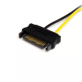 Adaptador de cable de alimentación SATA a PCI Express de 8 pines para tarjeta gráfica StarTech.com 15,2 cm