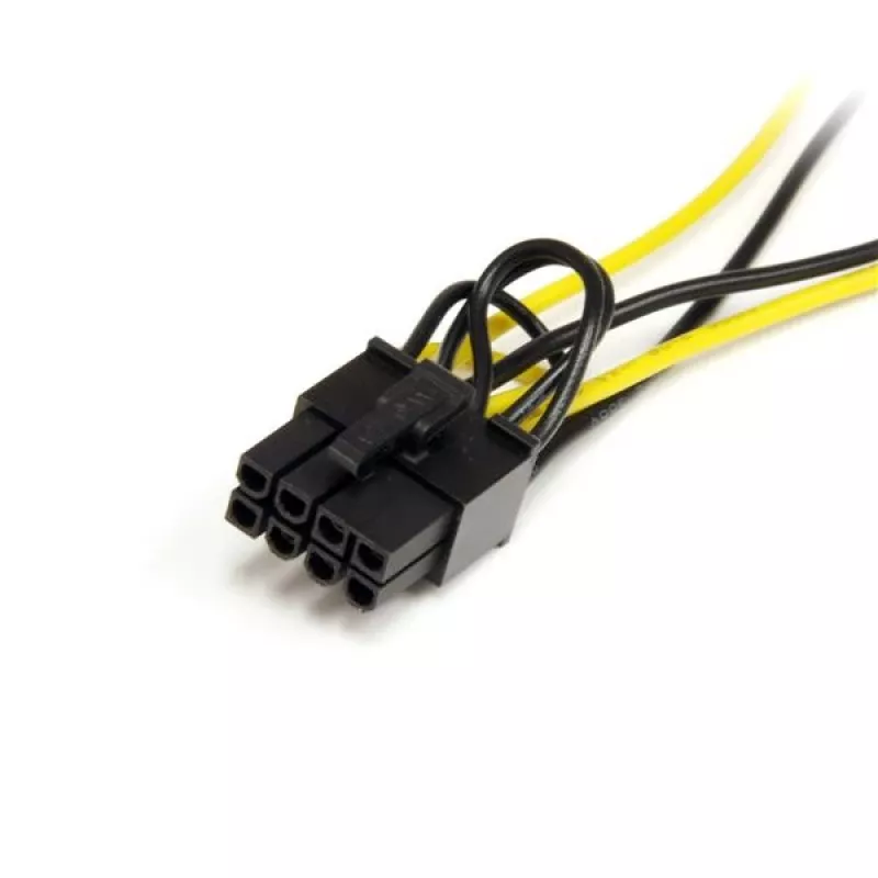 Adaptador de cable de alimentación SATA a PCI Express de 8 pines para tarjeta gráfica StarTech.com 15,2 cm