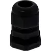 InLine 44010B prensaestopas PG 7, IP68, 3,5-6 mm, nailon con junta de neopreno, 10 uds., negro