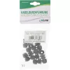 InLine 44010B prensaestopas PG 7, IP68, 3,5-6 mm, nailon con junta de neopreno, 10 uds., negro