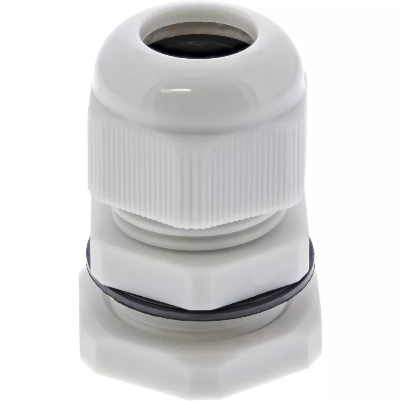 Prensaestopas InLine nylon IP68 3,5 - 6 mm gris 10 uds.