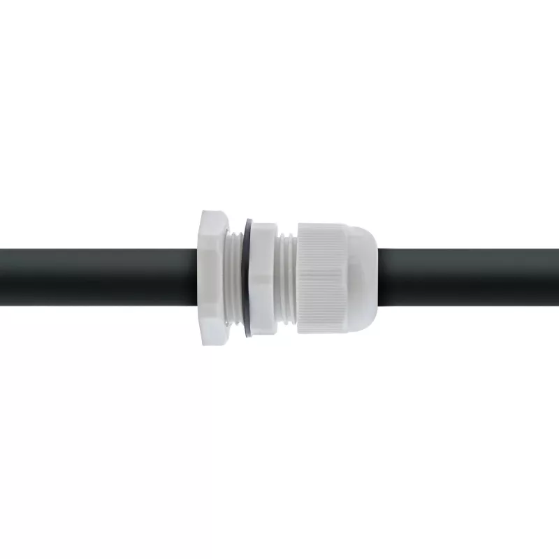Prensaestopas InLine nylon IP68 3,5 - 6 mm gris 10 uds.
