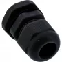 Prensaestopas InLine 44012B nylon IP68 para cable Ø6–12 mm, negro, pack de 10