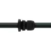Prensaestopas InLine 44012B nylon IP68 para cable Ø6–12 mm, negro, pack de 10