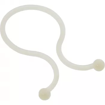 Brida para cables de torsión InLine 14–17 mm nylon blanco, pack de 100