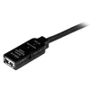 Cable de extensión activo USB 2.0 StarTech.com 10m - M/H, 10 m, USB A, USB A, USB 2.0, conector macho/hembra, negro