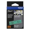 Cinta de etiquetado Brother FLE-7511 negro sobre verde