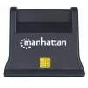Manhattan 102025 lector de tarjetas Smart/SIM USB-A, 480 Mbps (USB 2.0), de sobremesa, vertical