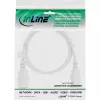 Alargador de cable de alimentación InLine, C13 / C14, blanco, 1,5 m