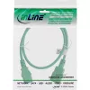 Alargador de cable de alimentación InLine, C13 / C14, verde, 0,5 m