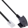 Cable InLine TAE-F alemán / RJ45 8P2C 3 m