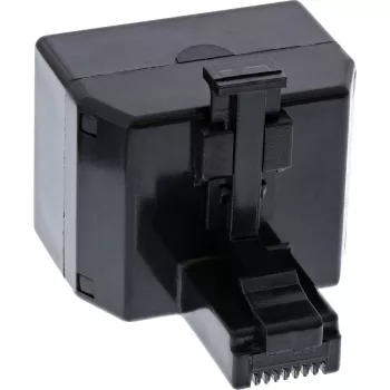 Rack distribuidor ISDN InLine 1x RJ45 M / 2x RJ45 H sin resistencia de terminación