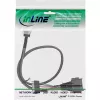 Cable de conexión U.2 InLine, SSD con U.2 (SFF-8639) a SFF-8643 + alimentación, 0,75 m