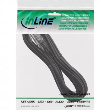 Cable ISDN InLine RJ45 conector macho / conector macho 8P4C, 20 m