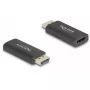 Adaptador activo DeLOCK DisplayPort 1.4 a HDMI, 8K HDR, negro