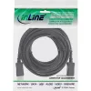 Cable DisplayPort 1.4 activo InLine 17207P, 8K4K, negro dorado, 7,5 m