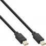 Cable Mini DisplayPort 1.4 InLine M/M, negro/dorado, 2 m