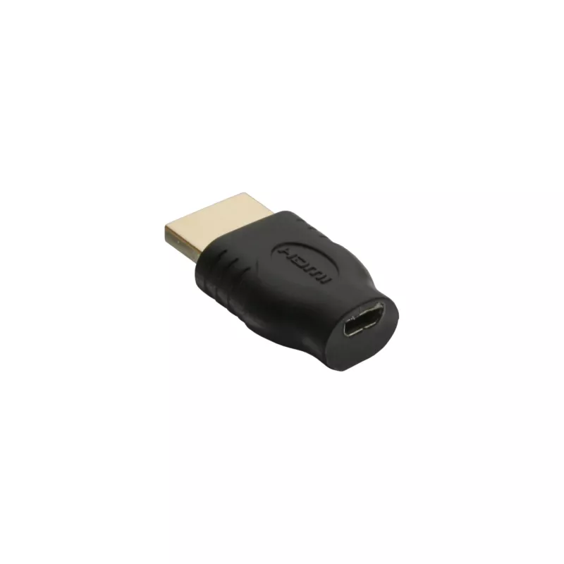Adaptador HDMI InLine, conector macho HDMI A / conector hembra HDMI D, bañado en oro, 17690A