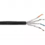 Cable de instalación para exterior InLine S/FTP PiMF Cat.7a AWG 23 cobre 1200 MHz PE, 500 m