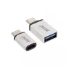 Set adaptador USB-C InLine 35809 USB-C macho a Micro-USB hembra USB3.0 A hembra