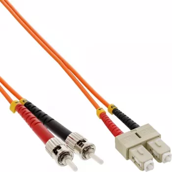 Cable de fibra óptica dúplex InLine SC/ST 50/125µm OM2 3 m