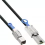 Cable Mini-SAS-HD externo InLine SFF-8644 a SFF-8088 6Gb/s 0,5 m