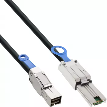 Cable Mini-SAS-HD externo InLine SFF-8644 a SFF-8088 6 Gb/s 2 m