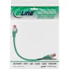 Cable de parcheo InLine S/FTP PiMF Cat.6 250MHz cobre libre de halógenos verde 0,25 m