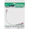 Cable de parcheo InLine S/FTP PiMF Cat.6 250MHz cobre libre de halógenos blanco 0,25 m
