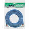 Cable de parcheo InLine S/FTP PiMF Cat.6 250MHz cobre libre de halógenos azul 7,5 m
