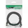 InLine Cable de red S/FTP PiMF Cat.6 250MHz cobre libre de halógenos negro 1,5m