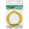 InLine Cable de red S/FTP PiMF Cat.6 250M Hz cobre libre de halógenos amarillo 3m