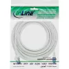 Cable de red InLine, Cat.6A, S/FTP, TPE flexible, blanco, 7,5 m